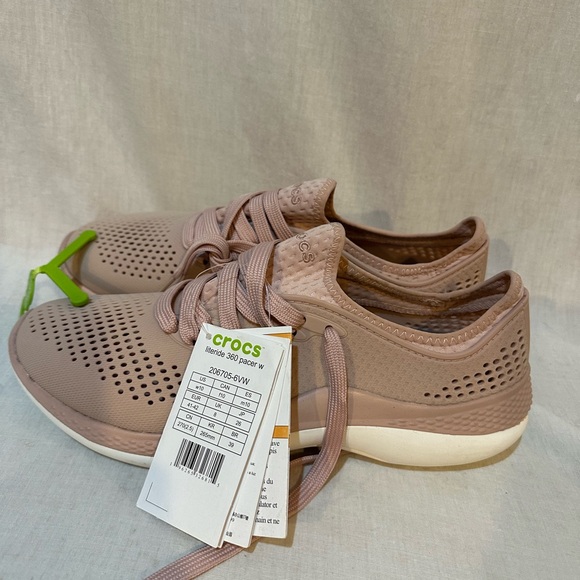 Woman’s Pink Crocs - Picture 5 of 5